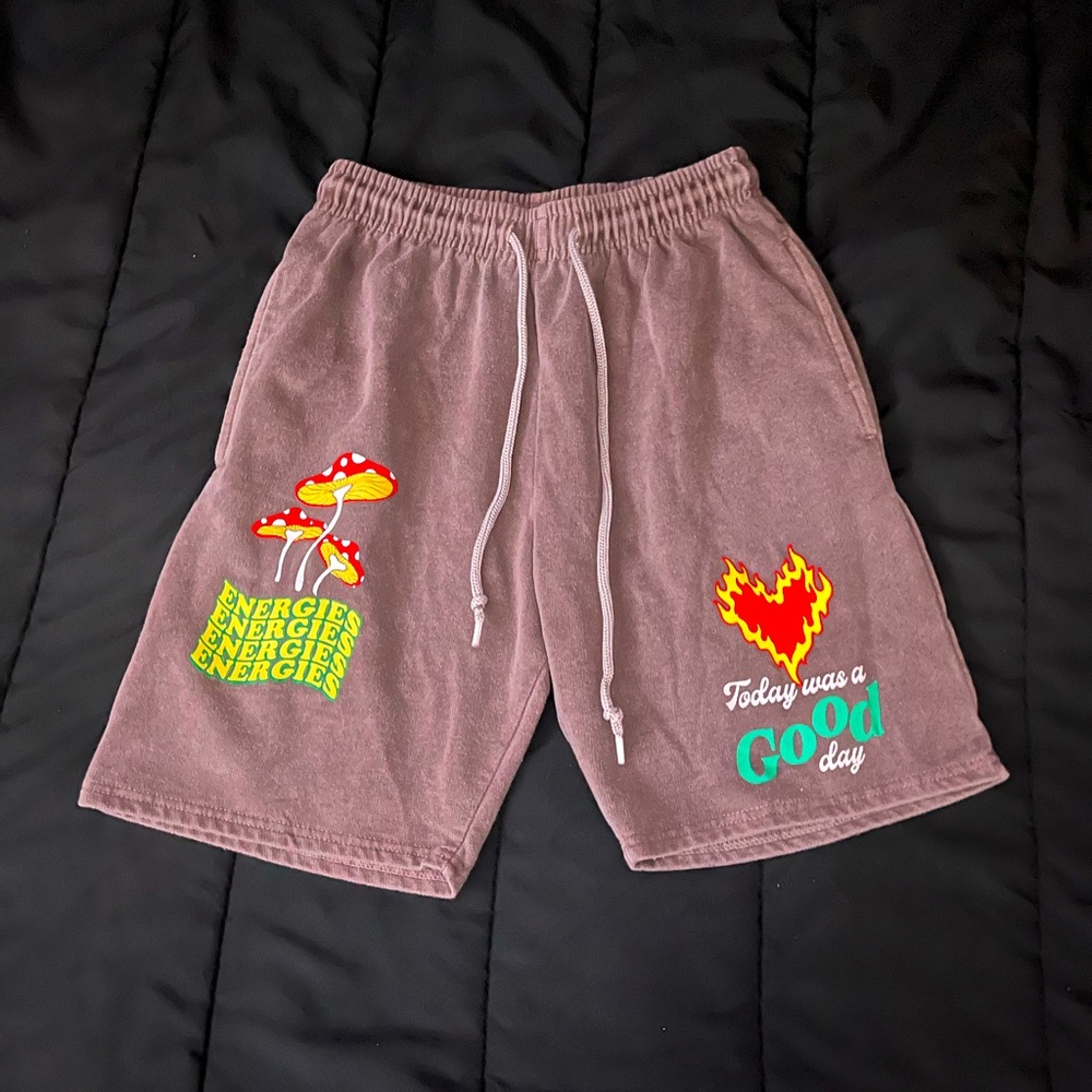 Brown BoohooMAN Shorts. Size Small